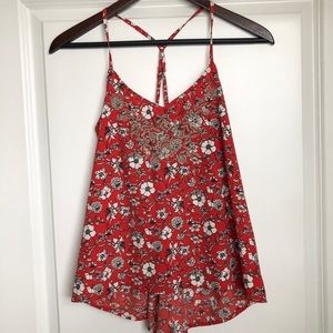 Hollister Floral Tank